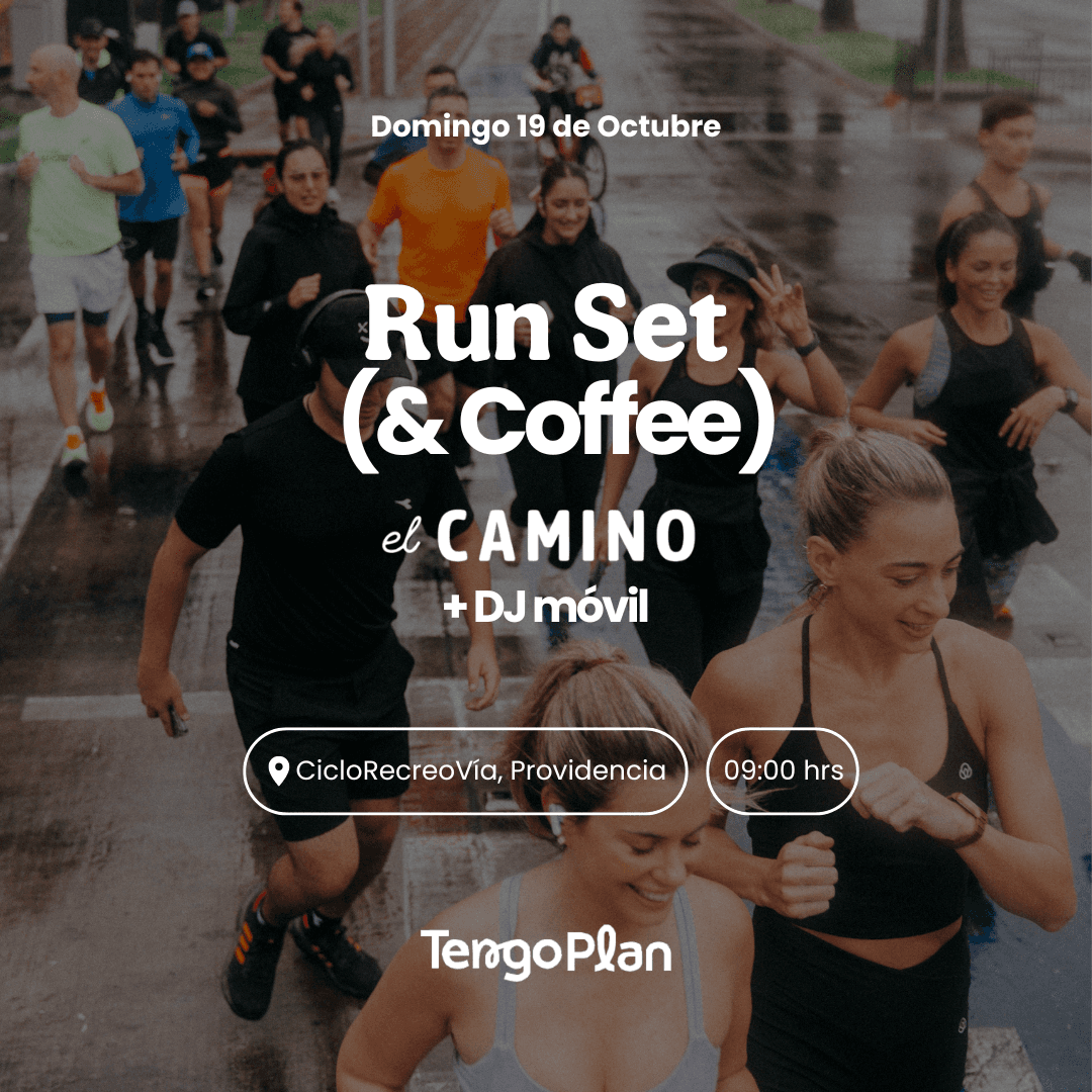 Run Set (and coffee) + DJ Móvil image}